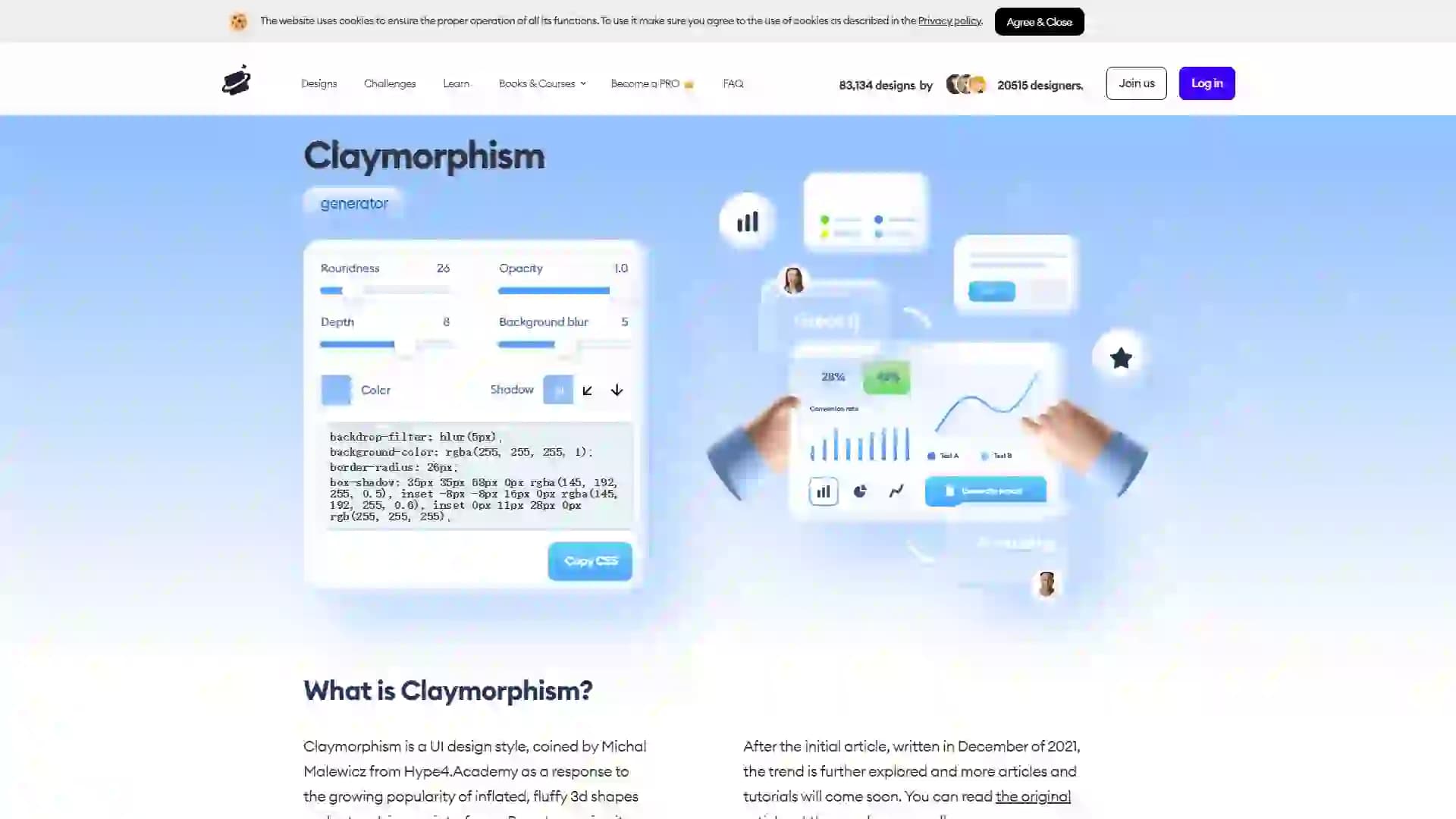 claymorphism