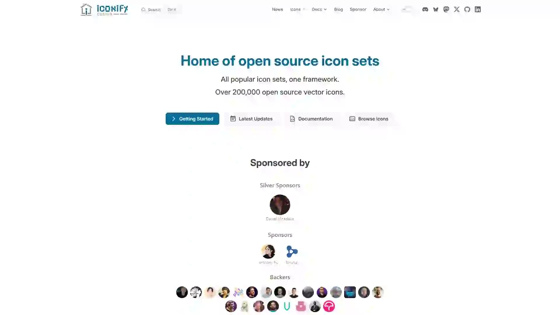 Iconify-Unified Icon Framework | Open Source & Cross-Platform