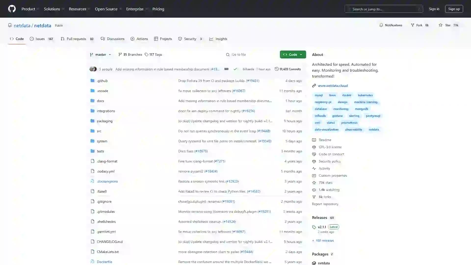 NetData-Real-time monitoring | Low resource usage