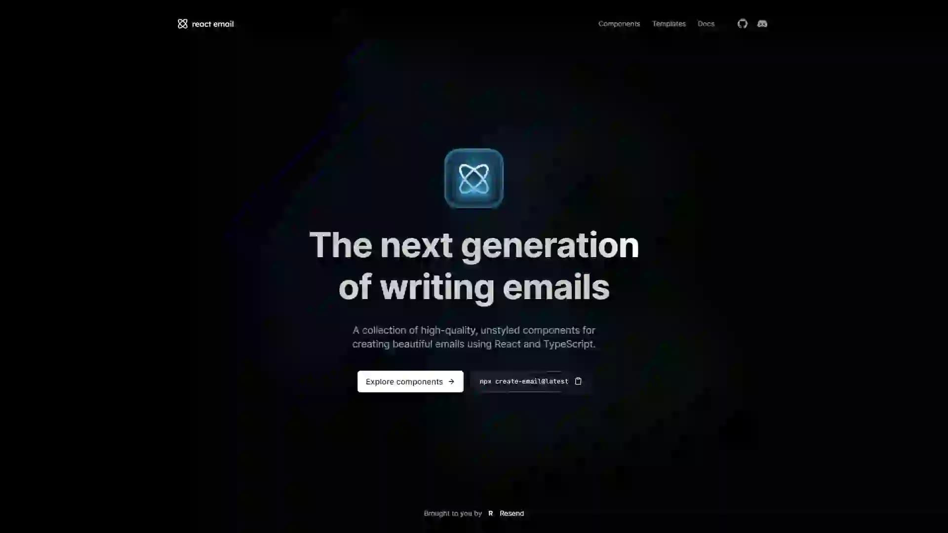 React Mail-High-quality email templates | React & TypeScript